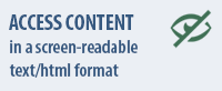 access content in a screen-readable text format