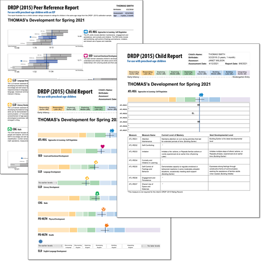 Suite of reports produced 