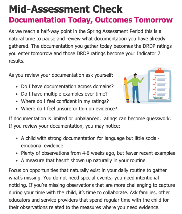Screenshot from March 2026 Connect Newsletter