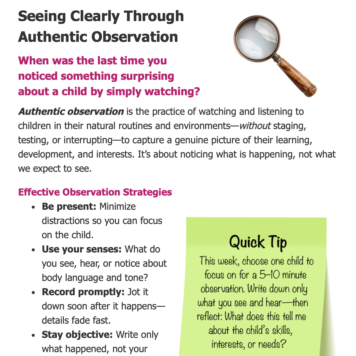 Screenshot from September 2025 Connect Newsletter